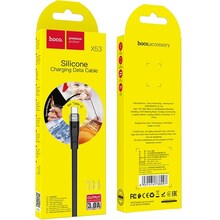 Кабель HOCO X53 USB to Type-C 3A 1 м Black (6931474738097)