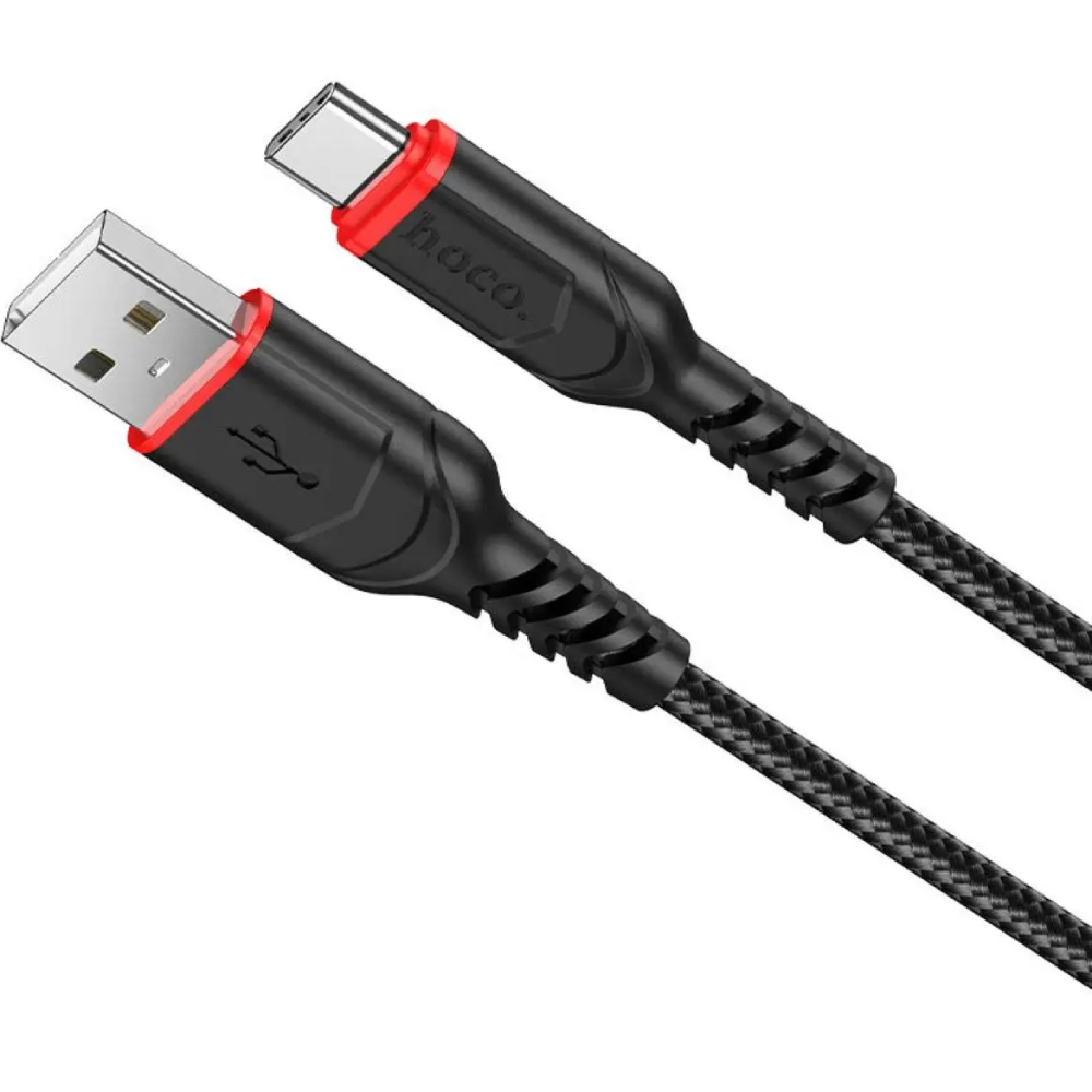 Кабель HOCO X59 USB to Type-C 3A 1 м Black (6931474744920)