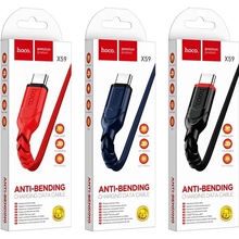 Кабель HOCO X59 USB для Type-C 3A 1 м Red (6931474744937)