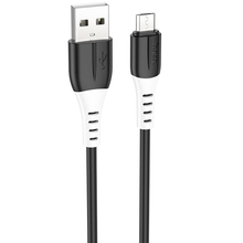 Кабель HOCO X82 USB to Micro-USB 2.4A 1 m White (6931474768551)
