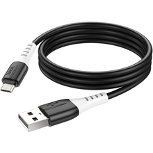 Кабель HOCO X82 USB to Micro-USB 2.4A 1 m White (6931474768551)
