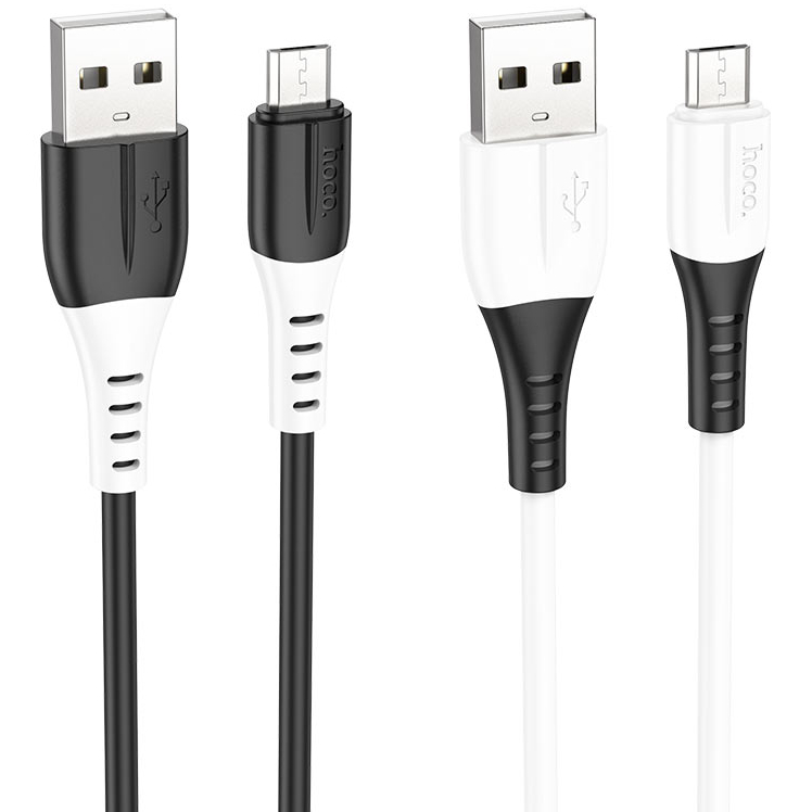 Кабель HOCO X82 USB to Micro-USB 2.4A 1 m Black (6931474768551) Тип USB - micro-USB