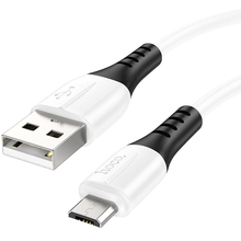 Кабель HOCO X82 USB to Micro-USB 2.4A 1 m Black (6931474768551)