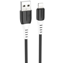 Кабель HOCO X82 USB to Lightning 2.4A 1 m Black (6931474768537)