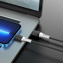 Кабель HOCO X82 USB to Lightning 2.4A 1 m Black (6931474768537)