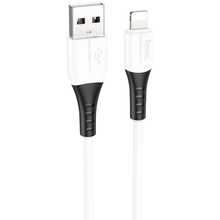Кабель HOCO X82 USB to Lightning 2.4A 1 m White (6931474768544)
