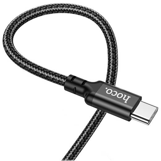 Кабель HOCO X14 USB Type-C - USB Type-C 1 м Black (6931474752215) Подсветка False