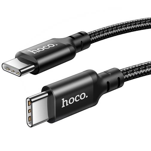 Кабель HOCO X14 USB Type-C - USB Type-C 1 м Black (6931474752215) Длина 1