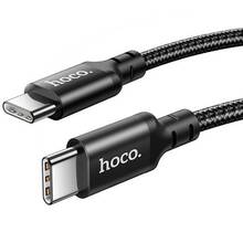 Кабель HOCO X14 USB Type-C - USB Type-C 1 м Black (6931474752215)