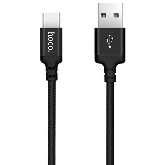 Кабель HOCO X14 USB - USB Type-C 1 м Black (6957531062868) Кабель HOCO X14 USB - USB Type-C 1 м Black (6957531062868)