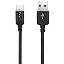 Кабель HOCO X14 USB - USB Type-C 1 м Black (6957531062868)