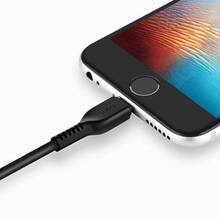 Капбель HOCO X20 USB - Lightning 1 м Black (6957531068808)