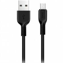 Кабель HOCO X20 USB - micro-USB 1 м Black (6957531068822)