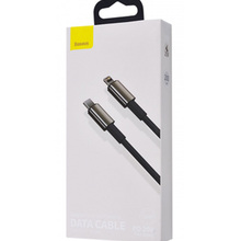 Кабель BASEUS Tungsten Gold USB Type-C - Lightning 20W 2 м Black (CATLWJ-A01)