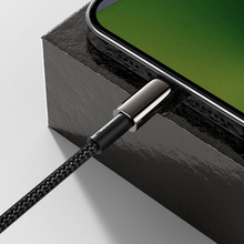Кабель BASEUS Tungsten Gold USB Type-C - Lightning 20W 2 м Black (CATLWJ-A01)