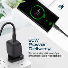 Кабель PROMATE USB-C - USB-C 3А 2 м Black (xcord-cc200 black)