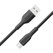 Кабель PROMATE USB-A - USB-C 2А 2 м Black (xcord-ac200 black)