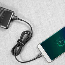 Кабель BASEUS Cafule Cable USB - Micro-USB 3 м Grey/Black (CAMKLF-HG1)