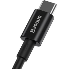 Кабель BASEUS Superior Series Fast Charging Data Cable USB Type-C - USB Type-C 100W 1 м Black (CATYS-B01)