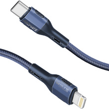 Кабель PROMATE USB Type-C to Lightning 27W PD 1.2 м Blue (fletchlink-ci.blue)