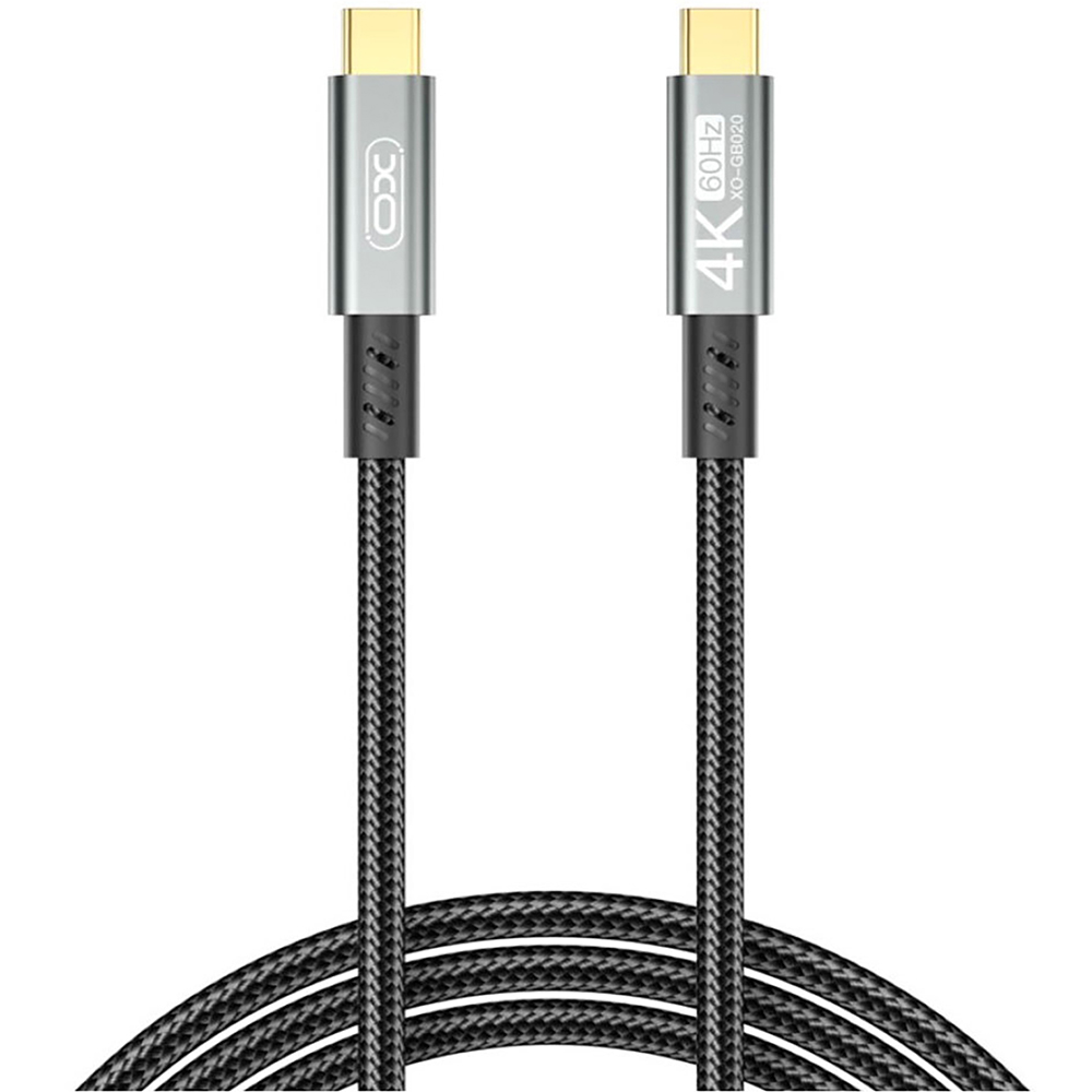 Кабель XO USB Type-C - USB Type-C (GB020-CC tranish) Кабель XO USB Type-C - USB Type-C (GB020-CC tranish)