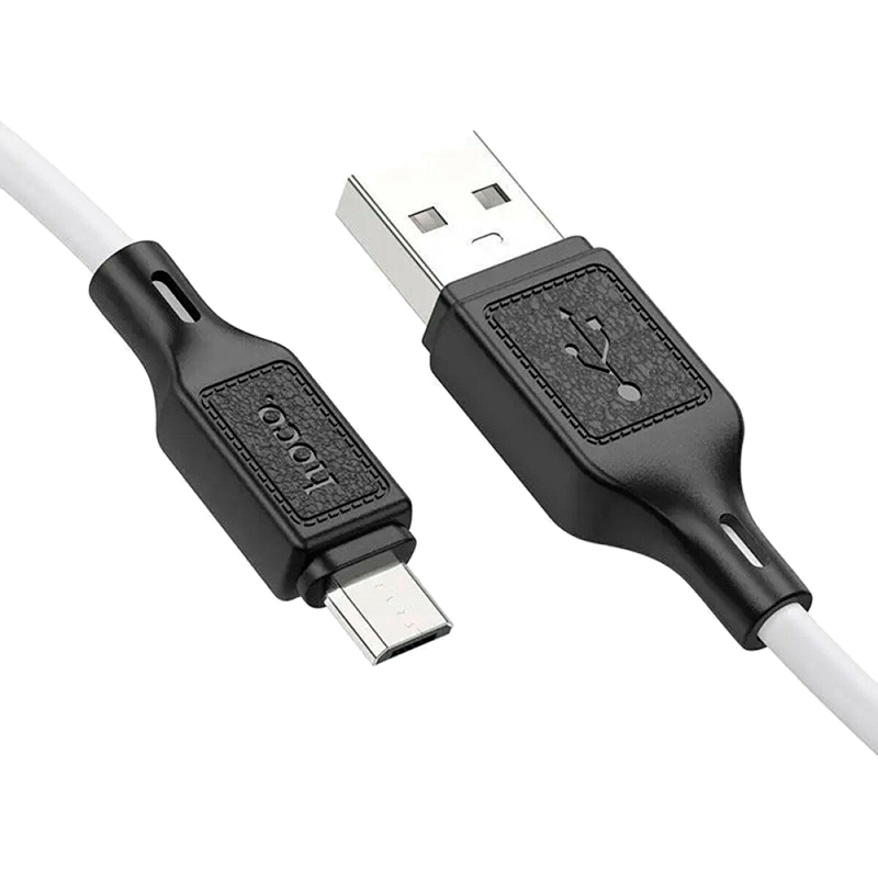 Кабель HOCO X90 Cool USB - micro-USB 1 м White (6931474788436) Тип USB - micro-USB