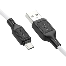 Кабель HOCO X90 Cool USB - micro-USB 1 м White (6931474788436)