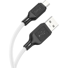 Кабель HOCO X90 Cool USB - micro-USB 1 м White (6931474788436)