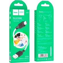 Кабель HOCO X90 Cool USB - micro-USB 1 м White (6931474788436)