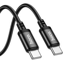 Кабель HOCO X91 Radiance USB Type-С - USB Type-С 60W 3 м Black (6931474788733)