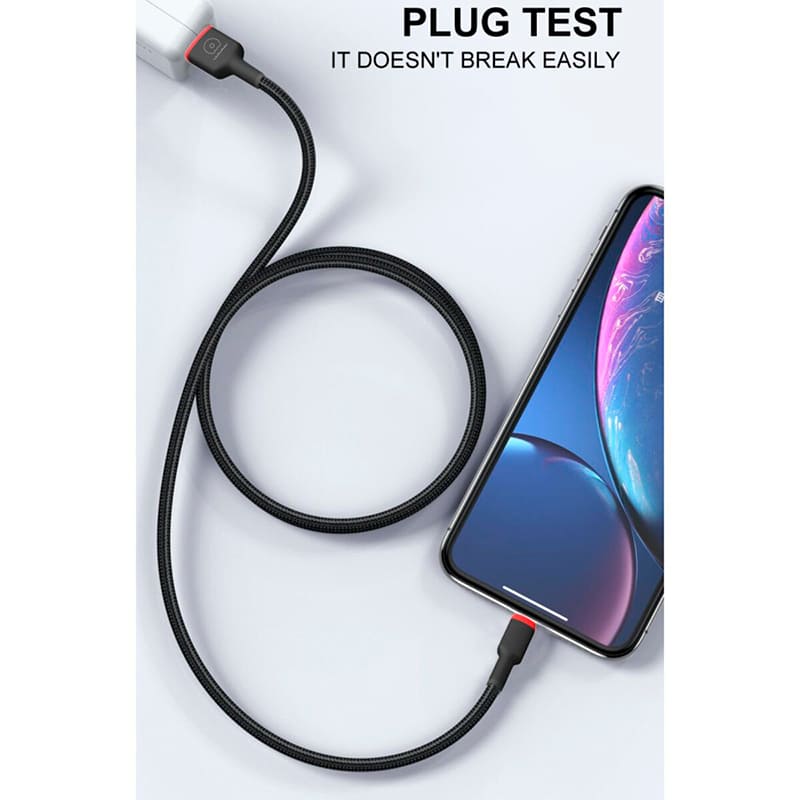 Кабель WUW X203 USB - USB Type-З 1 м Black (6972573336203) Тип USB - USB Type-С