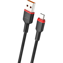 Кабель WUW X203 USB - USB Type-З 1 м Black (6972573336203)