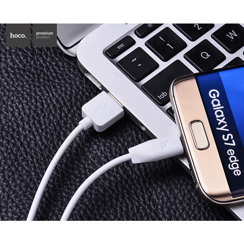 Фото Кабель HOCO X1 USB для Type-C 3A PVC PVC 1 м White (6957531032045)