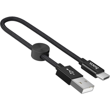 Кабель HOCO X35 USB to Type-C 3A 0.25 м Black (6931474707451)