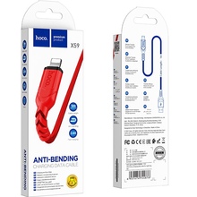 Кабель HOCO X59 USB to iP 2.4A 1 м Red (6931474744876)