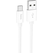 Кабель HOCO X87 USB Micro 2.4 A 1 м White (6931474783226)