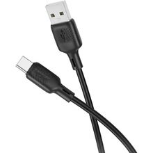 Кабель BOROFONE BX113 Lenny Black (6941991115431)