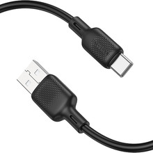 Кабель BOROFONE BX113 Lenny Black (6941991115431)