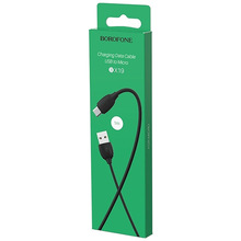 Кабель BOROFONE BX19 Micro-USB 1м Black (6931474701770)