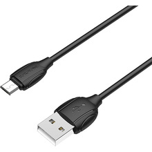 Кабель BOROFONE BX19 Micro-USB 1м Black (6931474701770)