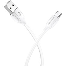 Кабель BOROFONE BX19 Micro-USB 1м White (6931474701787)