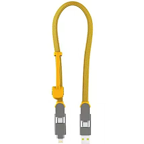 Кабель ROLLING SQUARE in Charge XL 6in1 30 см Yellow (XLS03R)