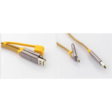 Кабель ROLLING SQUARE in Charge XL 6in1 30 см Yellow (XLS03R)