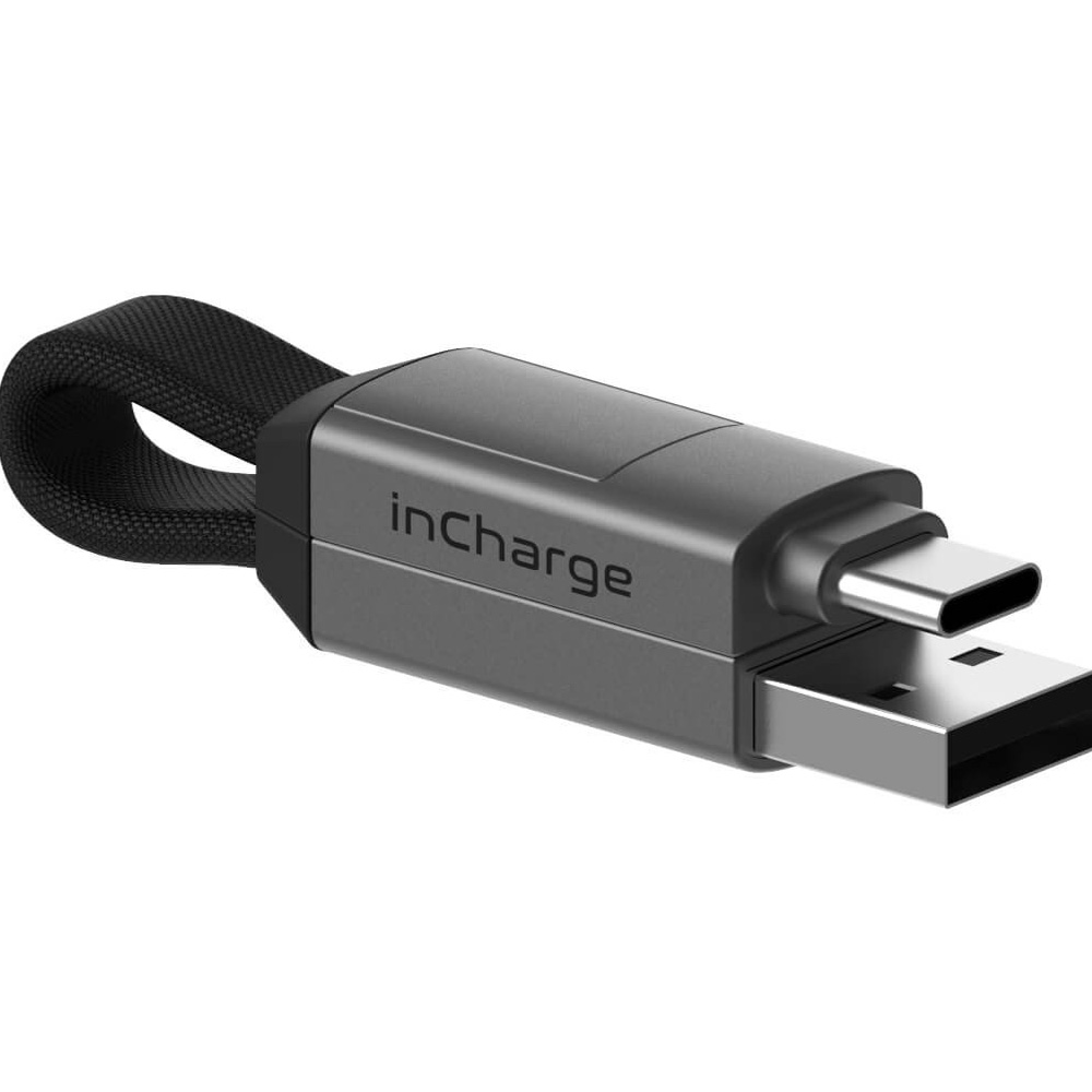 Фото 3 Кабель ROLLING SQUARE inCharge 6 in 1 Gray (SIX01R)