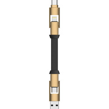 Кабель ROLLING SQUARE inCharge 6 in 1 Gold (SIX03R)