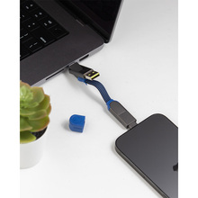 Кабель ROLLING SQUARE inCharge X 6 in 1 100 W 14.5 см Blue (X02WR)