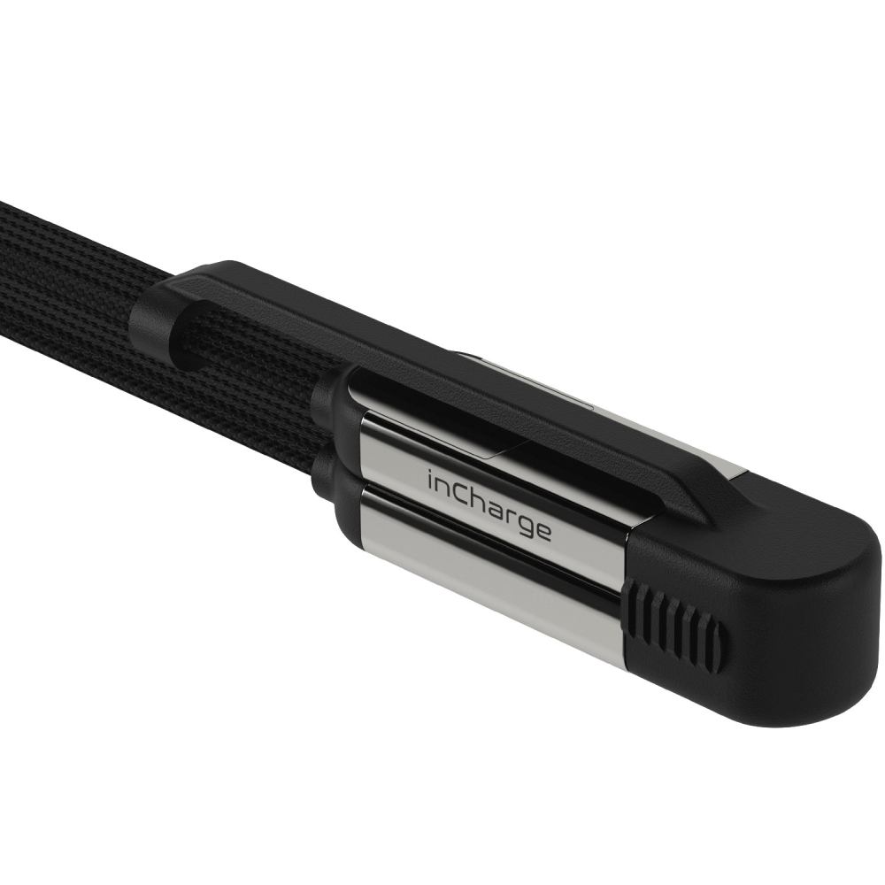 Фото Кабель ROLLING SQUARE inCharge 6 in 1 3м Black (XLL01R)