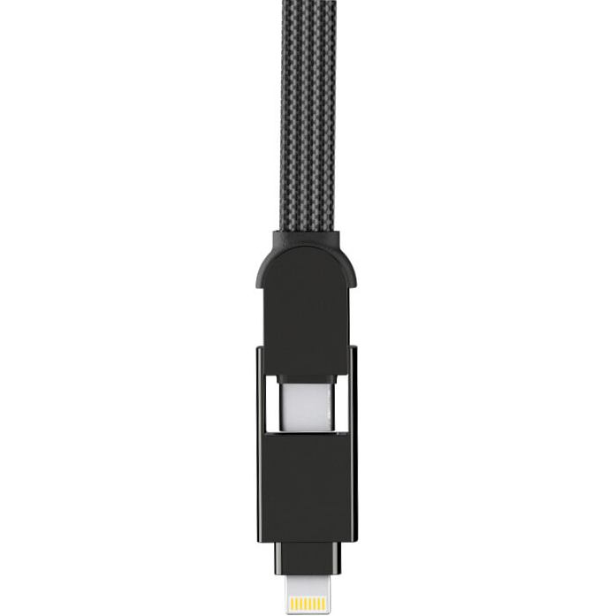 Зовнішній вигляд Кабель ROLLING SQUARE inCharge 6 in 1 3м Black (XLL01R)