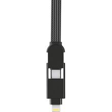 Кабель ROLLING SQUARE inCharge 6 in 1 3м Black (XLL01R)