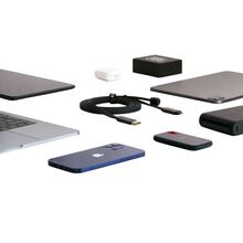 Кабель ROLLING SQUARE inCharge 6 in 1 3м Black (XLL01R)